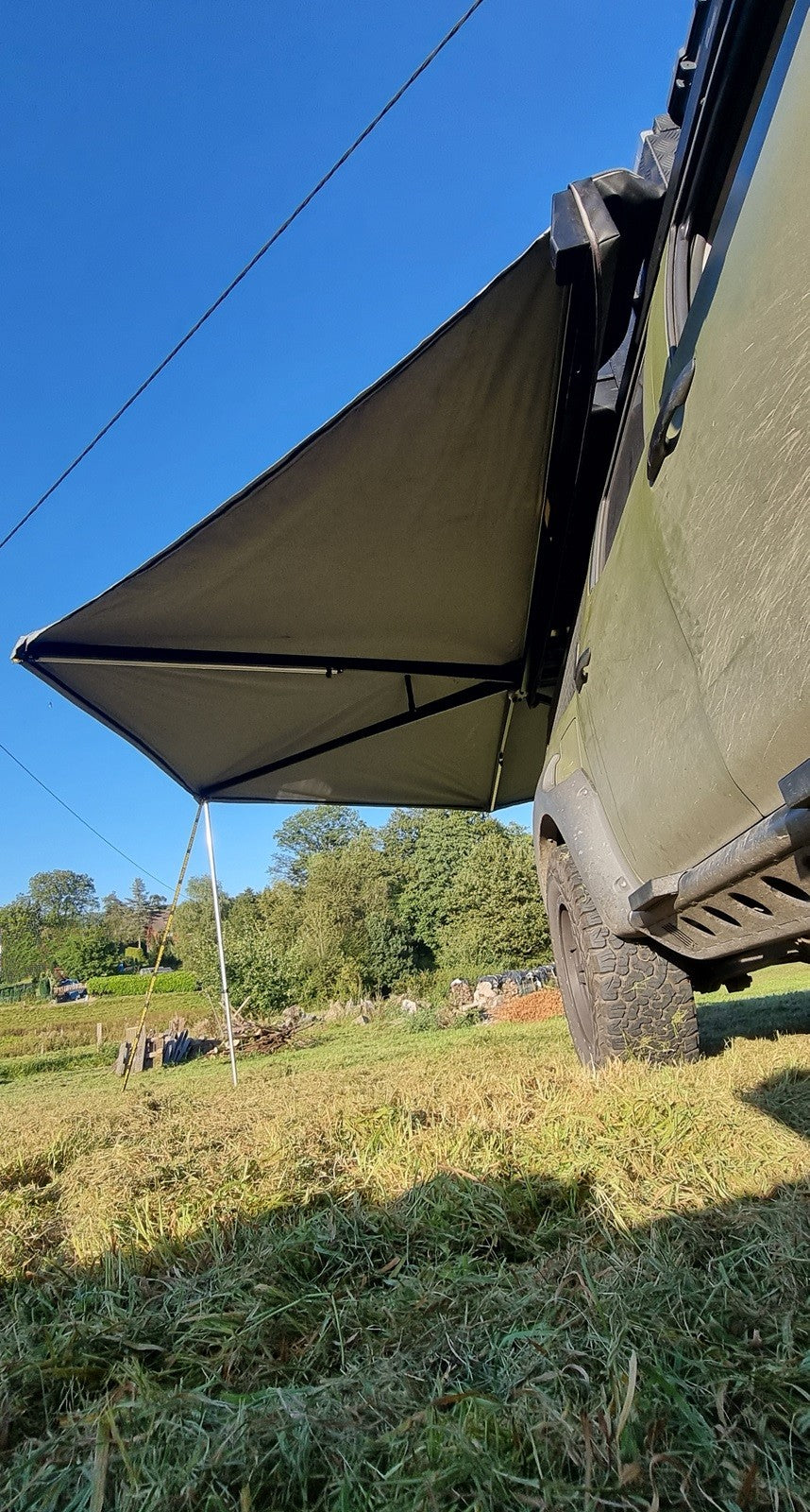 Quick Pitch - 270° Markise