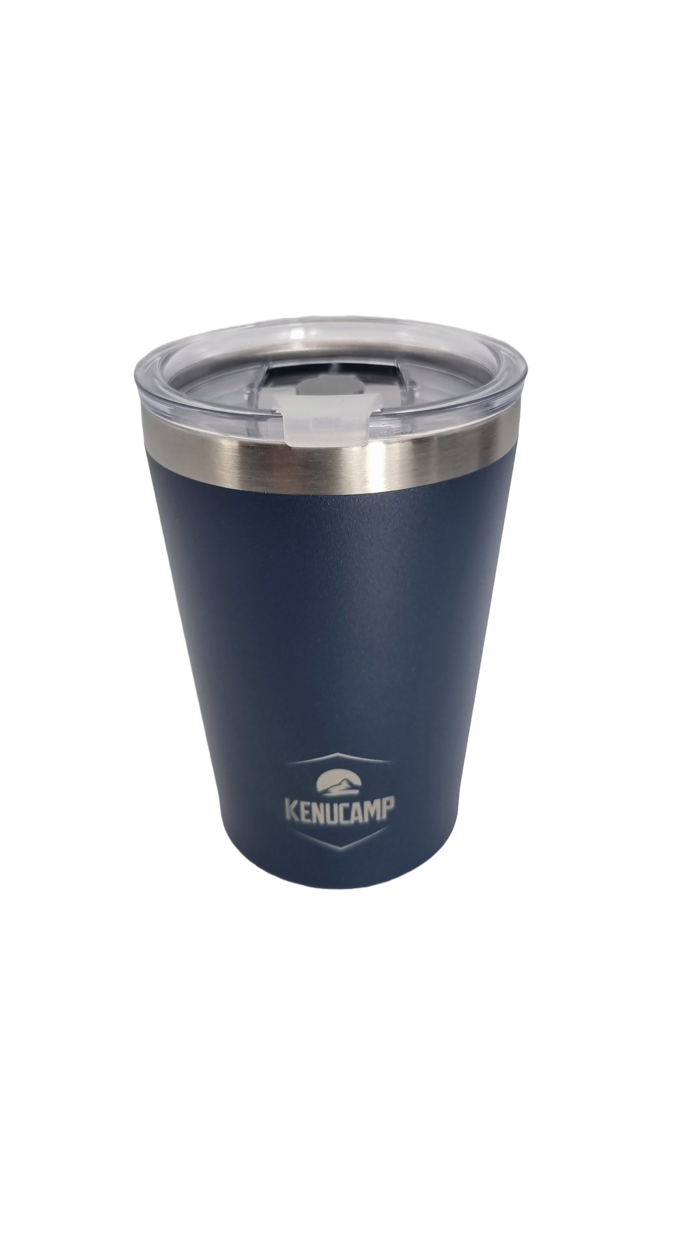 Kenucamp - Edelstahl-Kaffeebecher mit Deckel, Isolierend – 350 ml