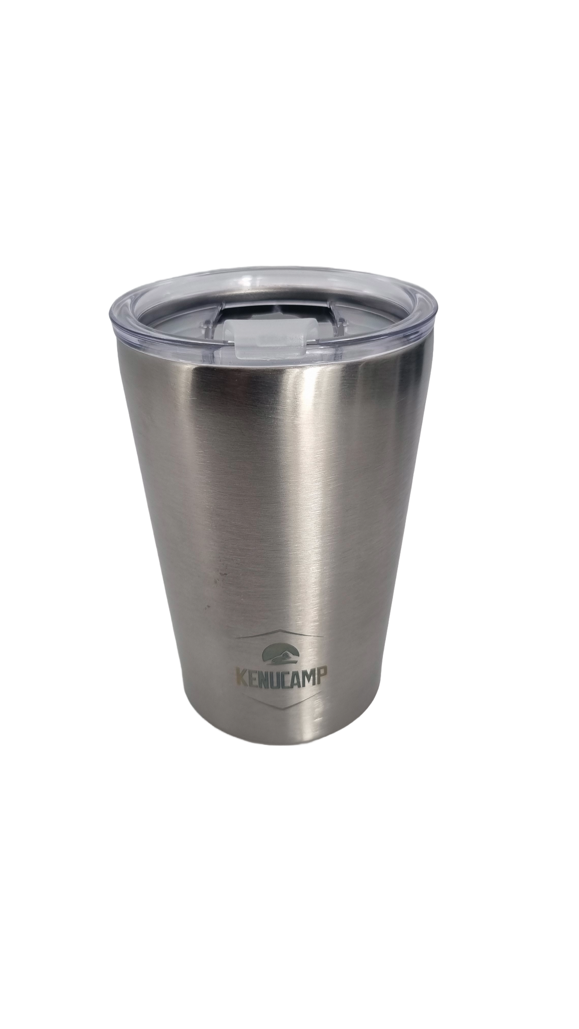 Kenucamp - Edelstahl-Kaffeebecher mit Deckel, Isolierend – 350 ml