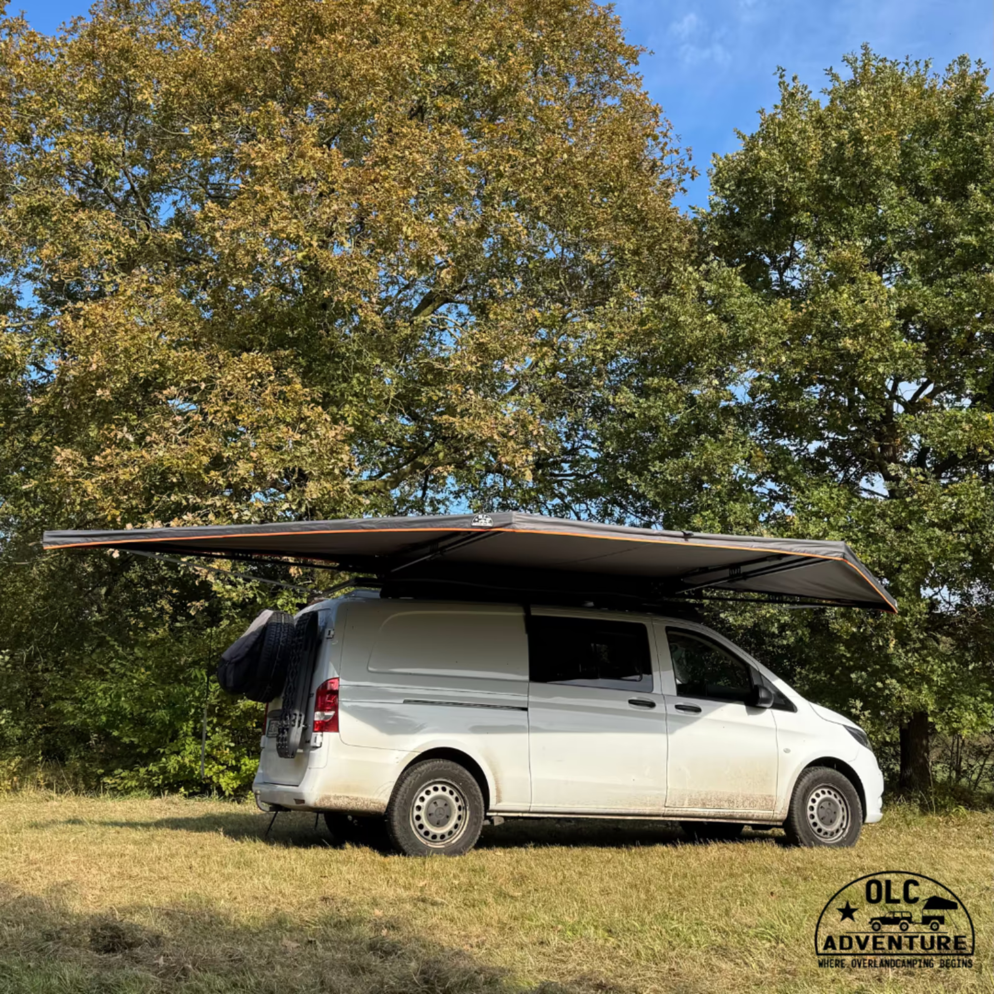 OLC Adventure - 180° freitragende Markise 2,1 m oder 2,5 m