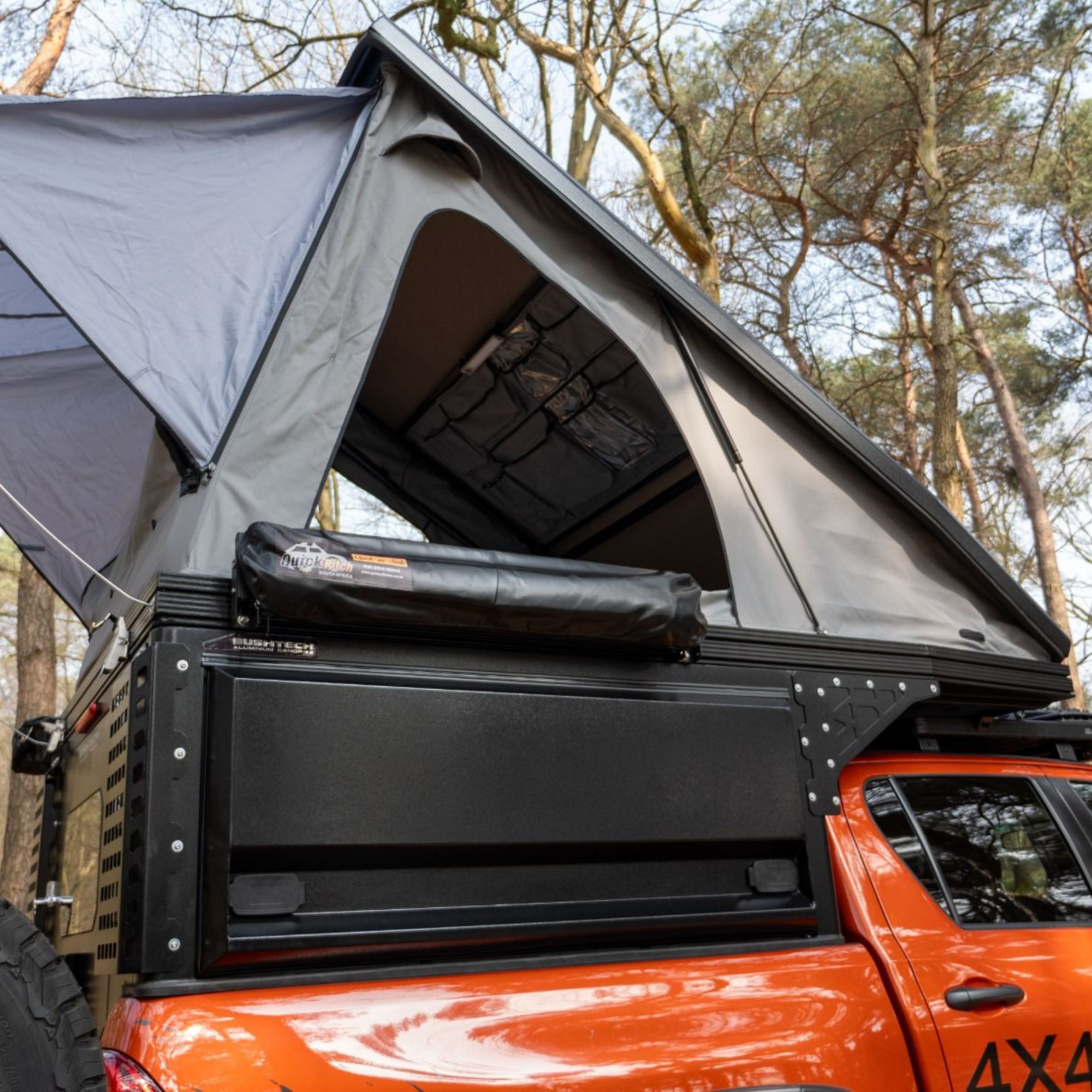Bushtech - Bushcabin Toyota Hilux DoKa und ExCab Camper Kabine