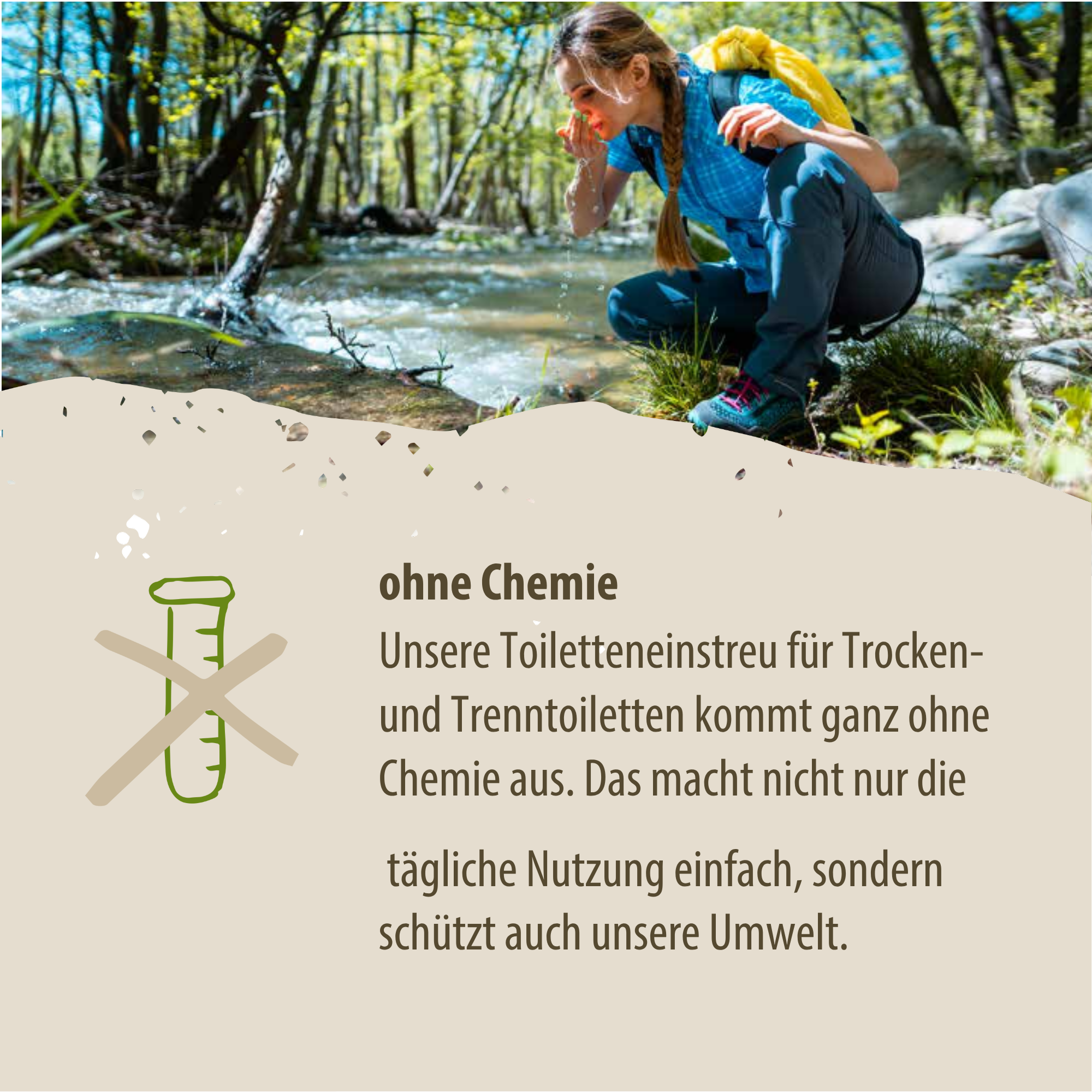 Loovolution - Einstreu für Trockentrenntoiletten mit Lavendelduft – 14 kg