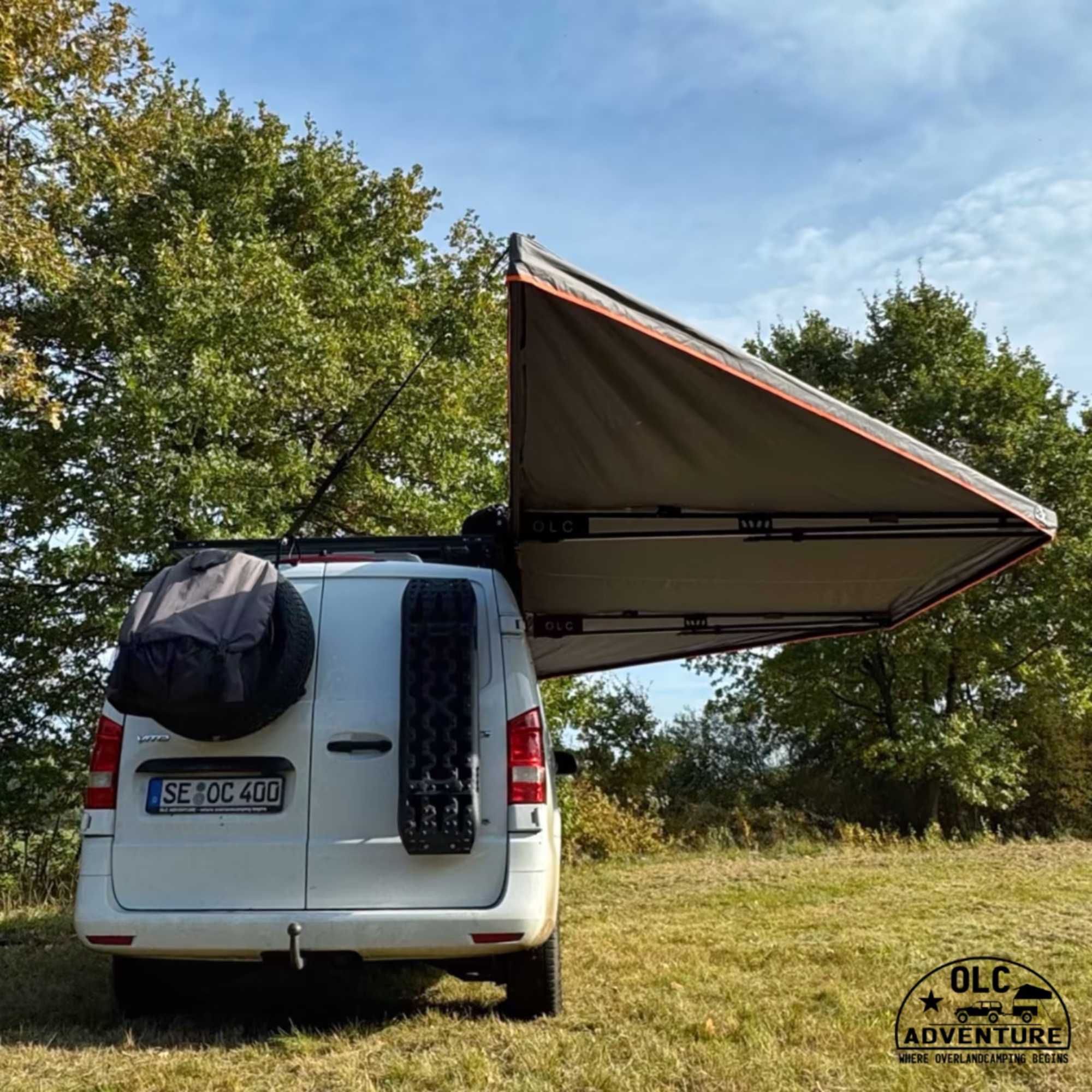 OLC Adventure - 180° freitragende Markise 2,1 m oder 2,5 m