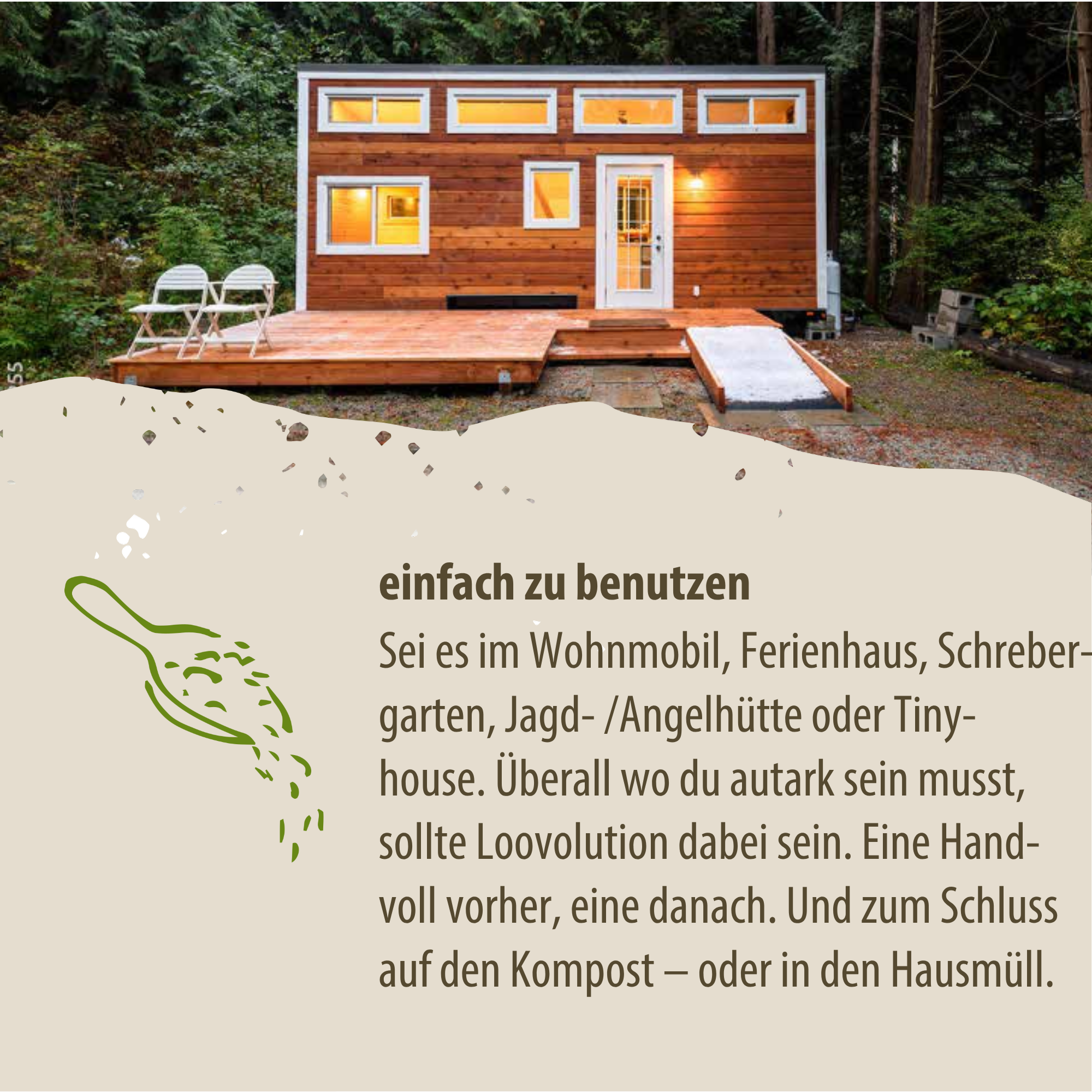 Loovolution - Einstreu für Trockentrenntoiletten mit Lavendelduft – 14 kg