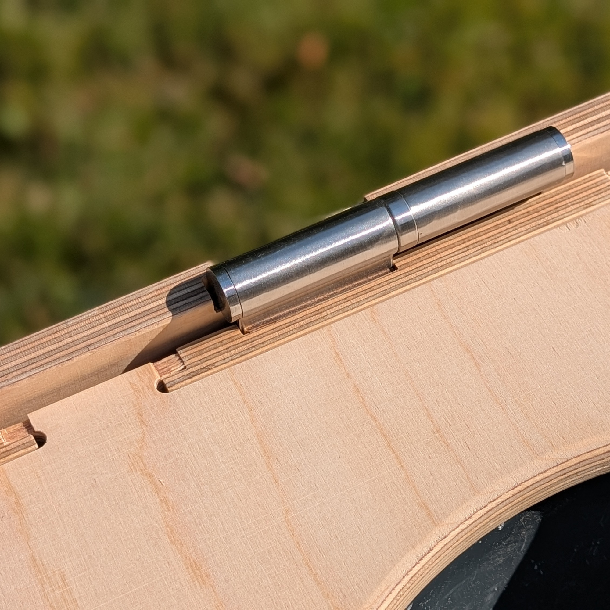 XCE Overlanding Trockentrenntoilette aus Holz – Werkzeugloser Bausatz Made in Germany