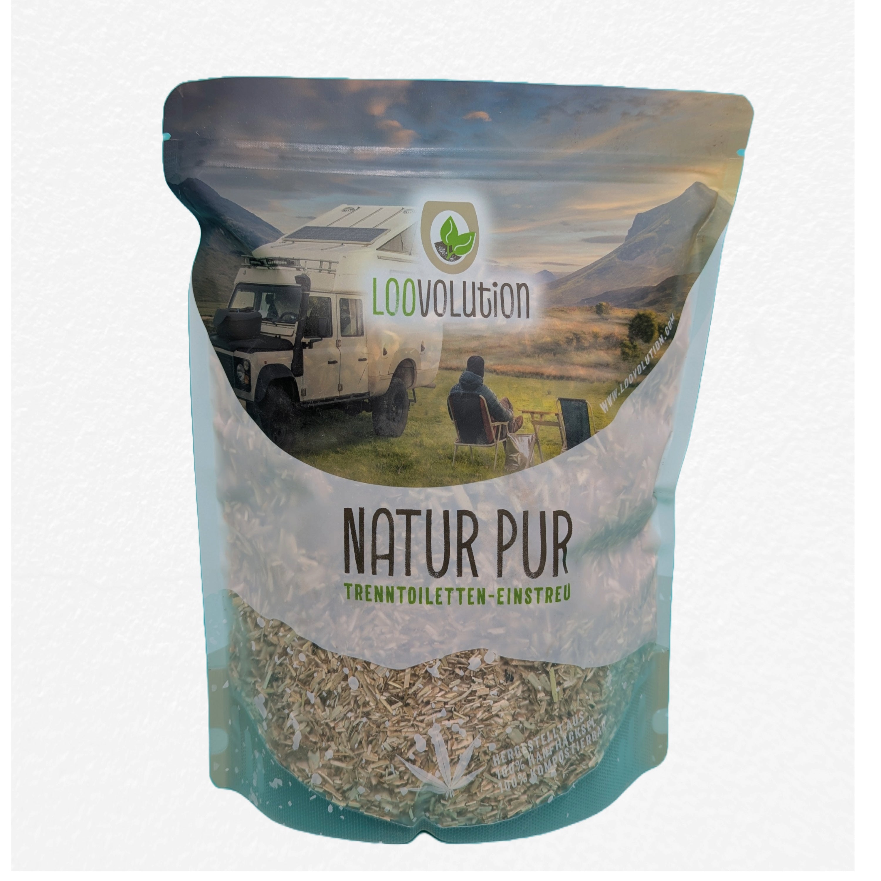 Loovolution - Einstreu für Trockentrenntoiletten natur – 400 g