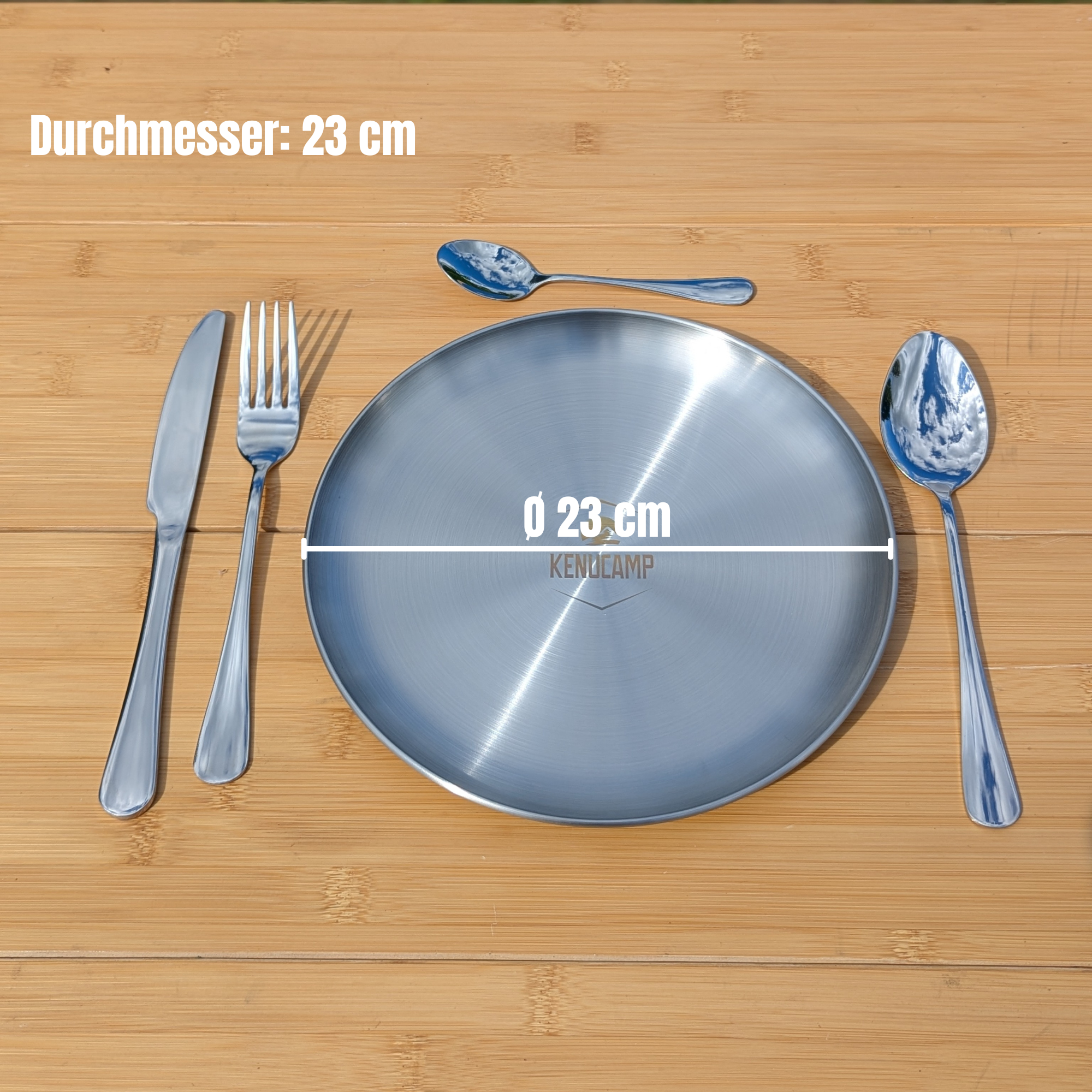 Kenucamp - Camping Besteckset 4 Personen