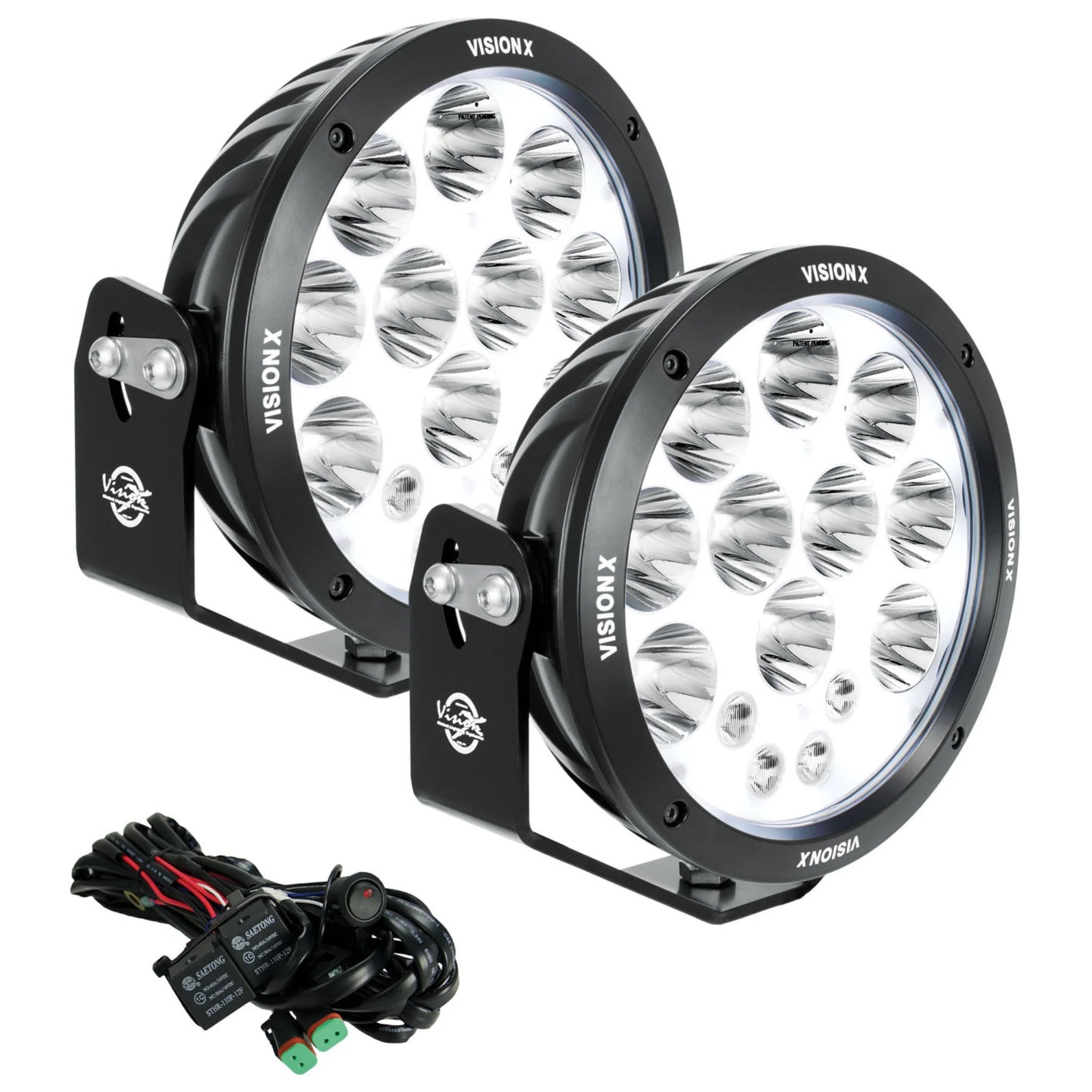 Vision X  - Cannon Adventure Halo LED-Licht Mixed Beam 2er-Set