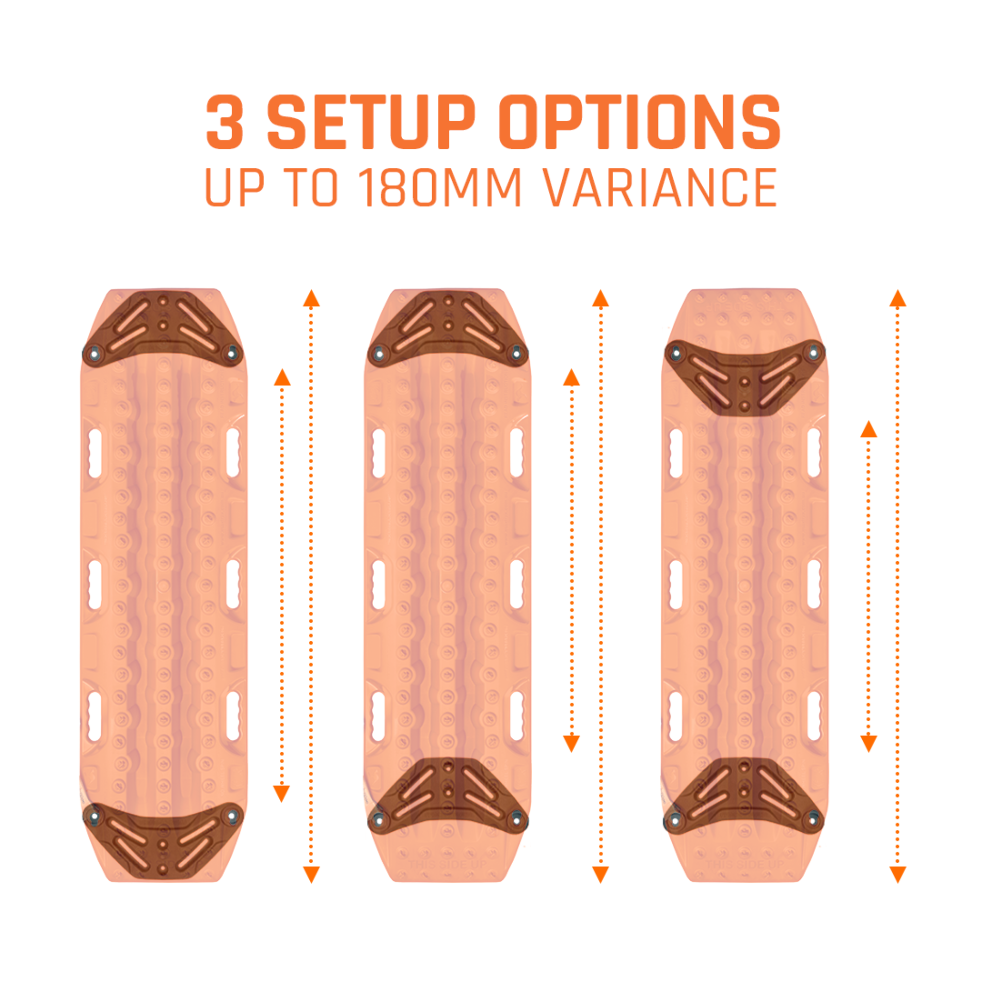 MaxTrax - Befestigung Flat Rack Mount - MKII und Xtreme