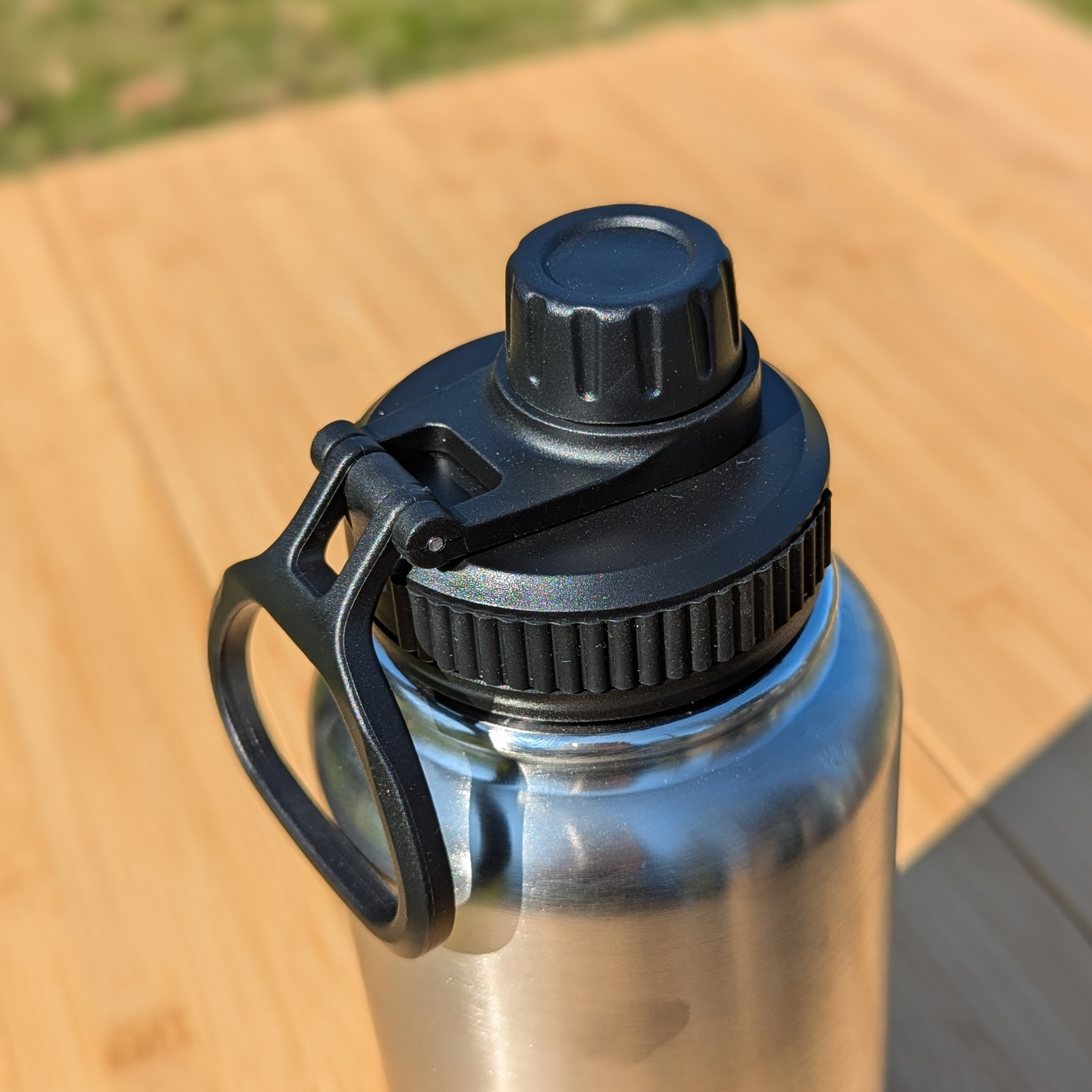 Kenucamp - Edelstahl-Trinkflasche, isolierend (2te Wahl) - 1000 ml