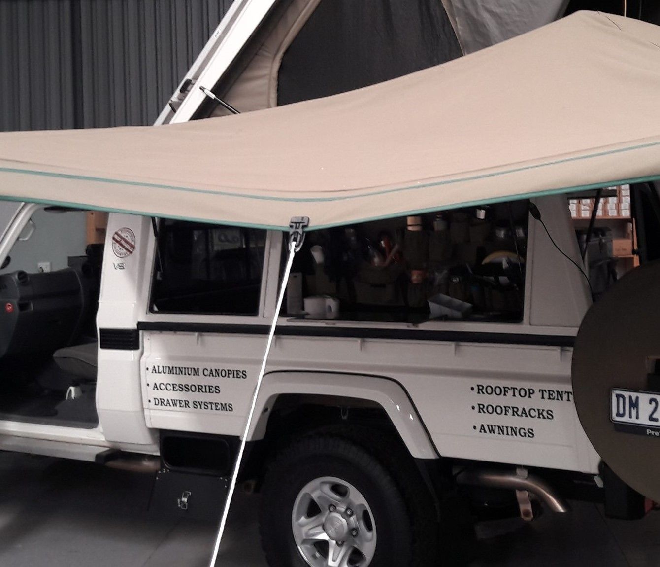 Big Country -  Ostrich Wing Regengurt-Set