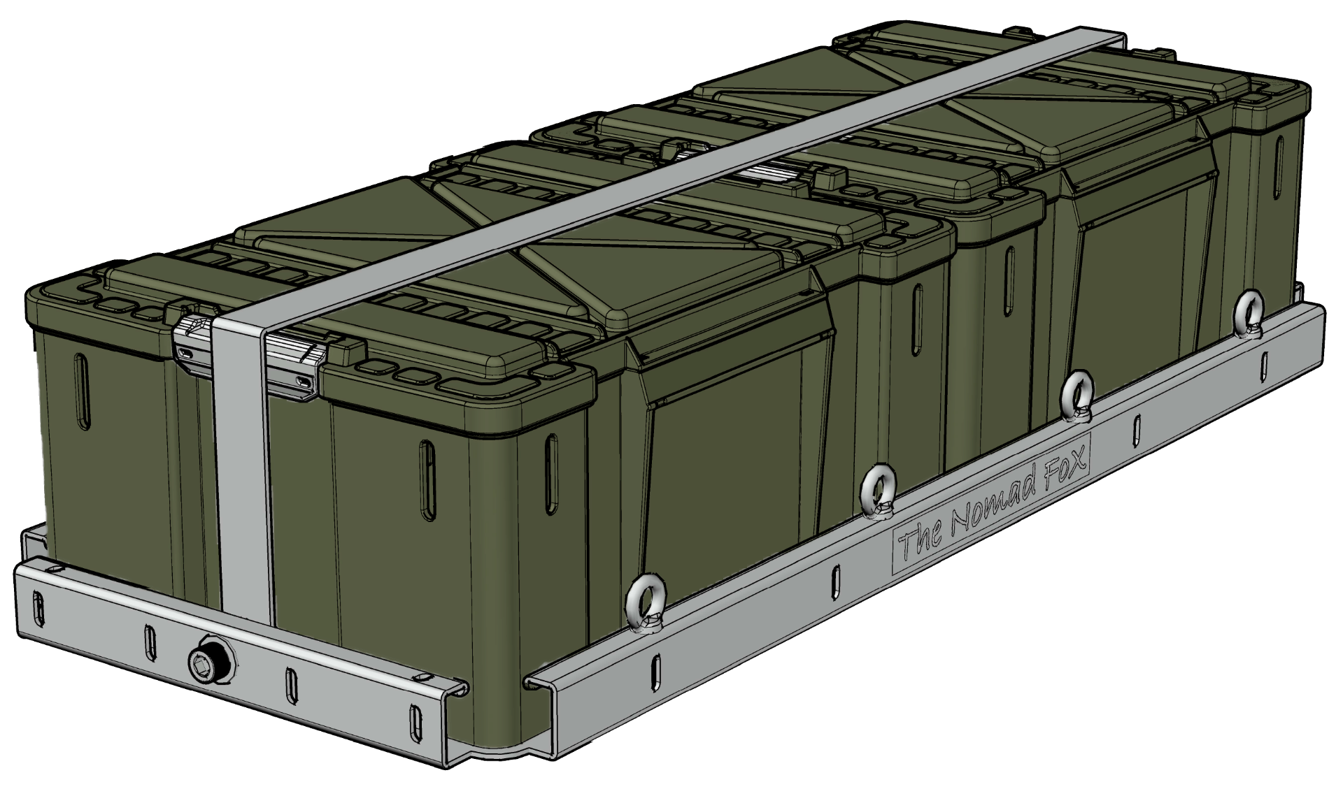Nomad Fox - Box Dachhalterung