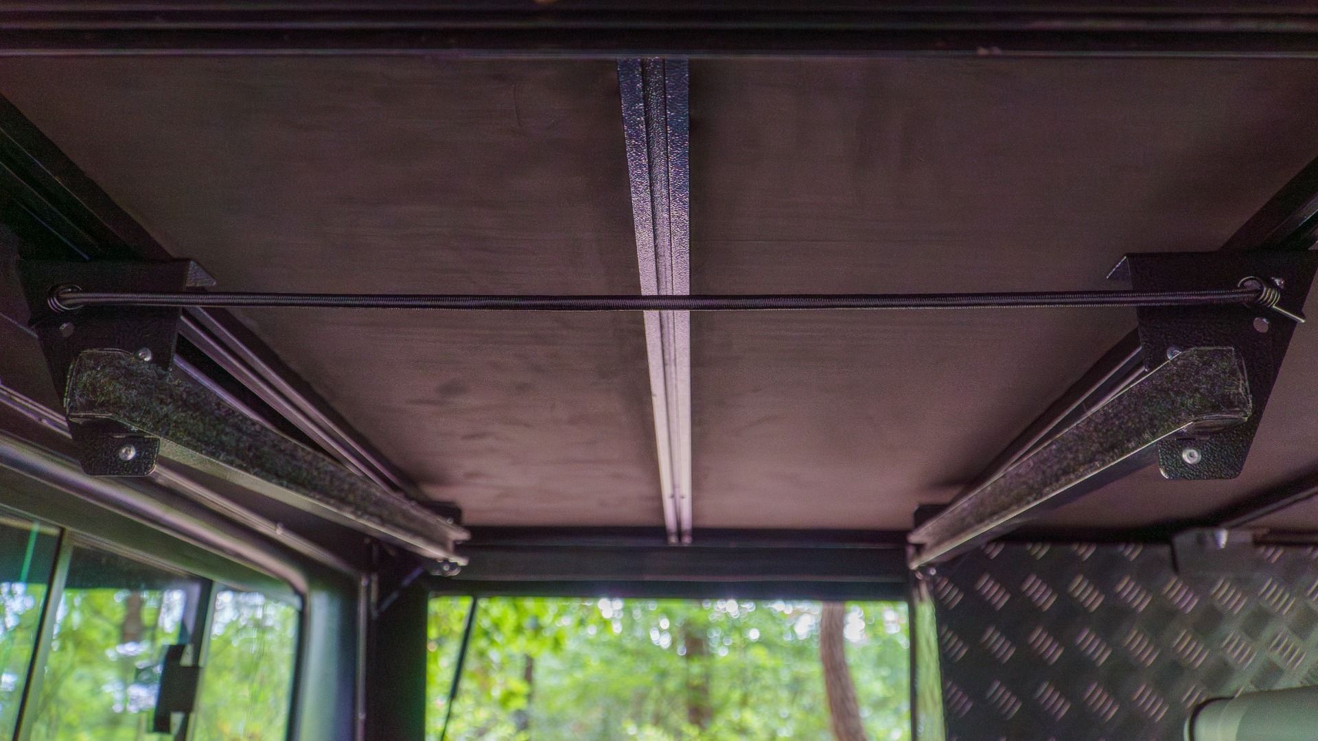 campingtisch halterung Bushtech