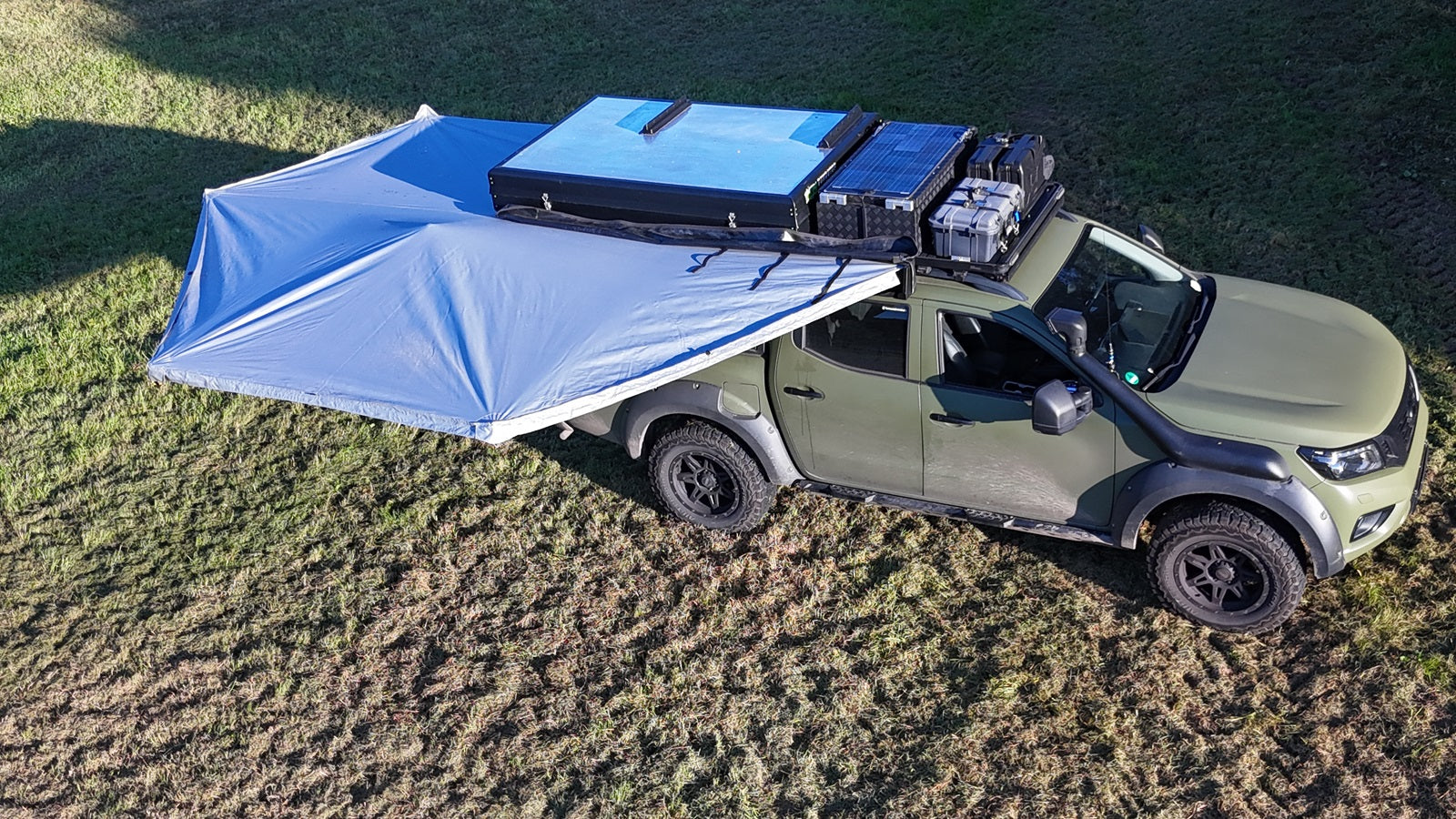 Quick Pitch - 270° Markise