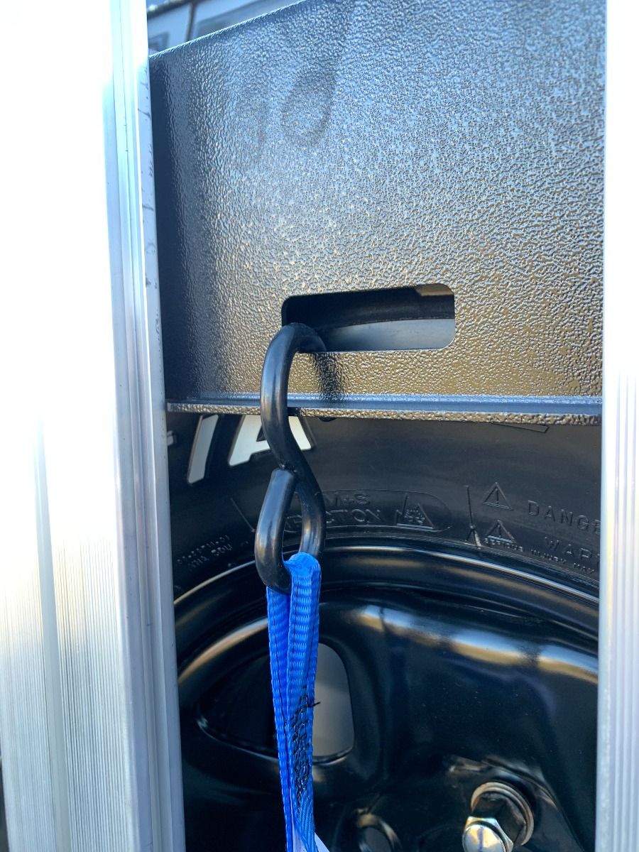 Quick Pitch - Halterung für das Reserverad