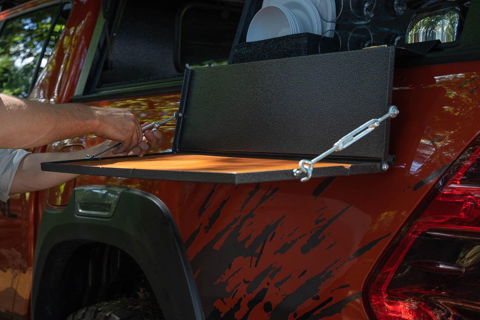 Bushtech - Klapptisch