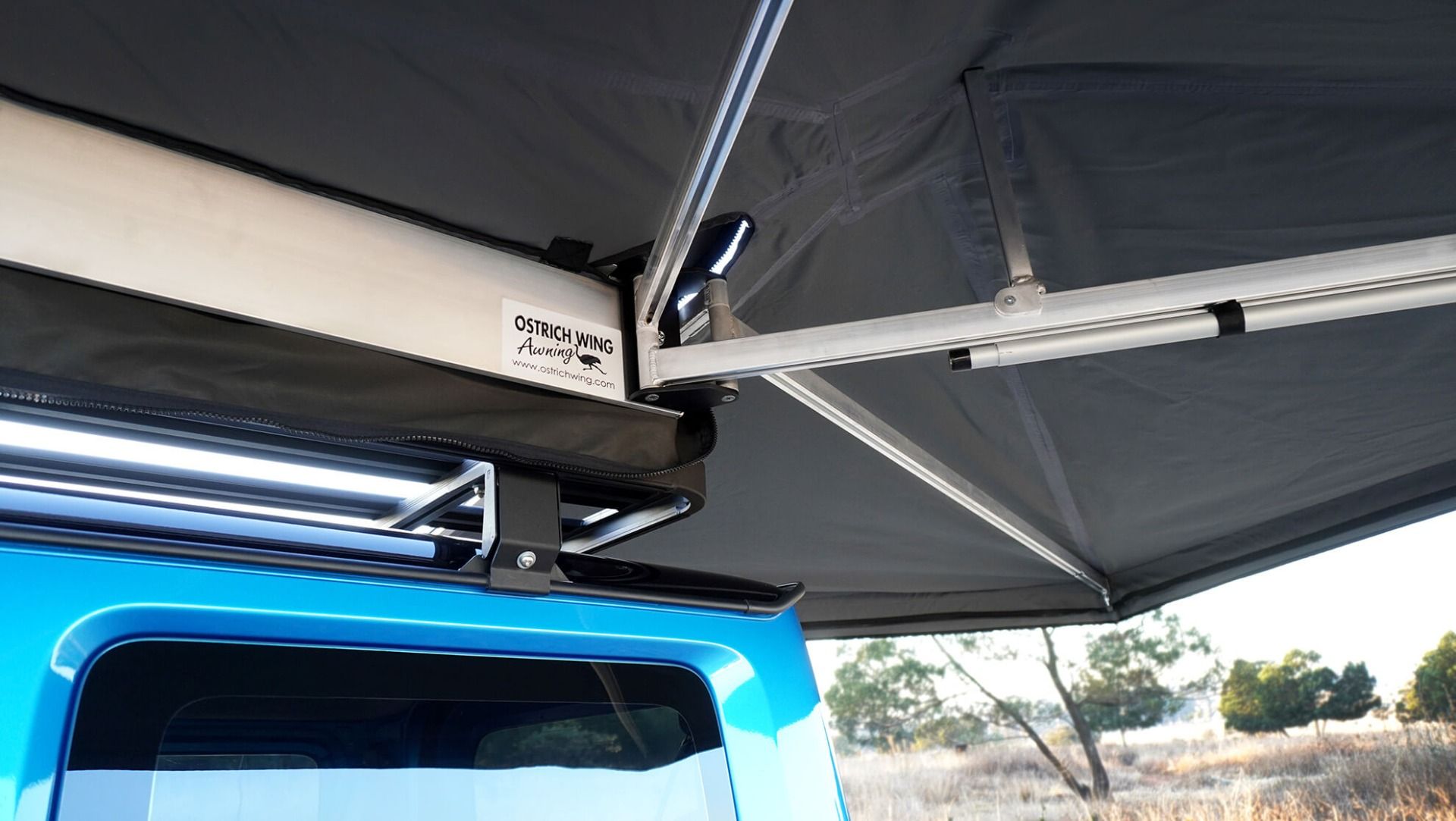 Big Country - 270 Grad Markise "Junior" 2,0 m, Freitragend