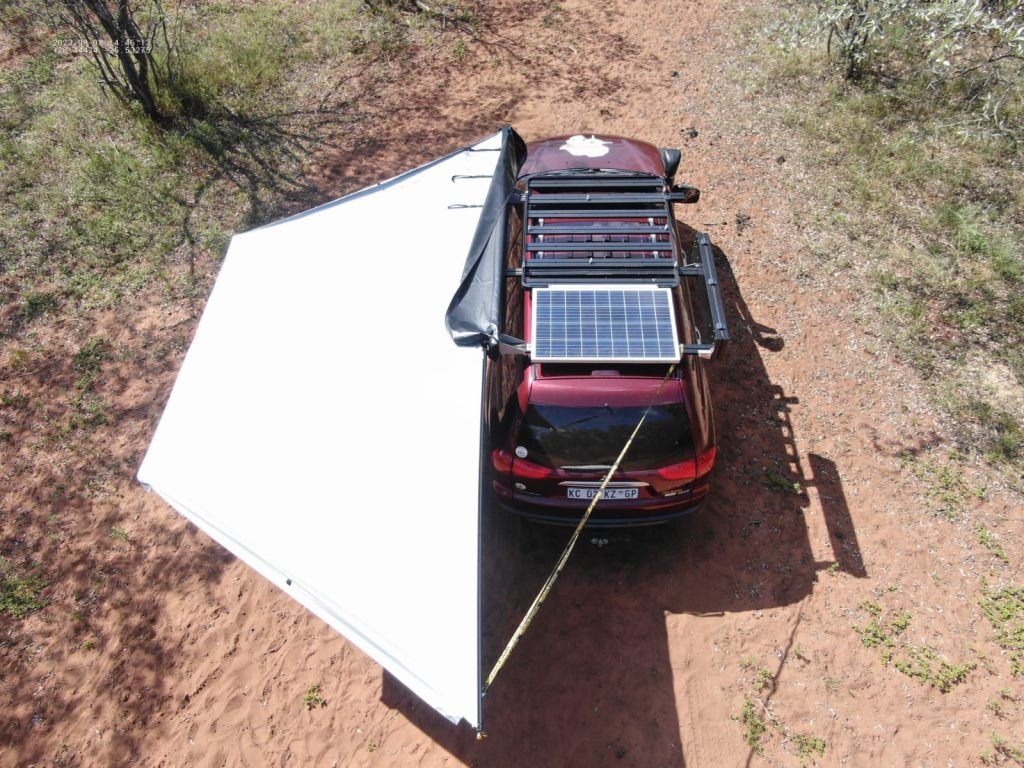 Quick Pitch - 180° Markise