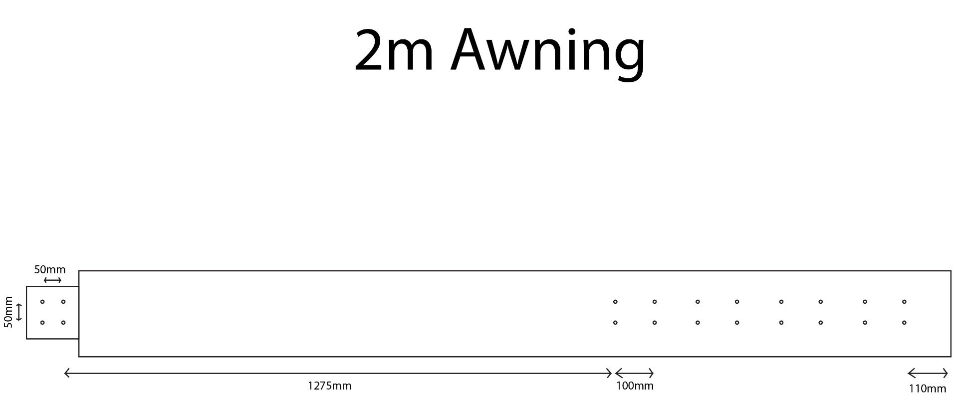 Quick Pitch - 270° Markise