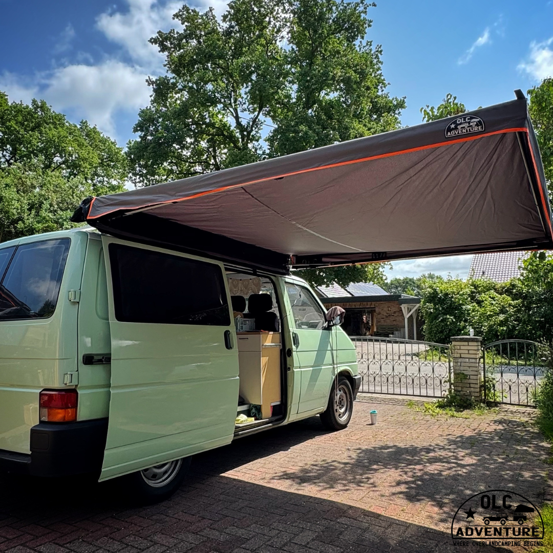 OLC Adventure - „Volksmarkise“ Seitenmarkise freitragend 2 m oder 2,5 m