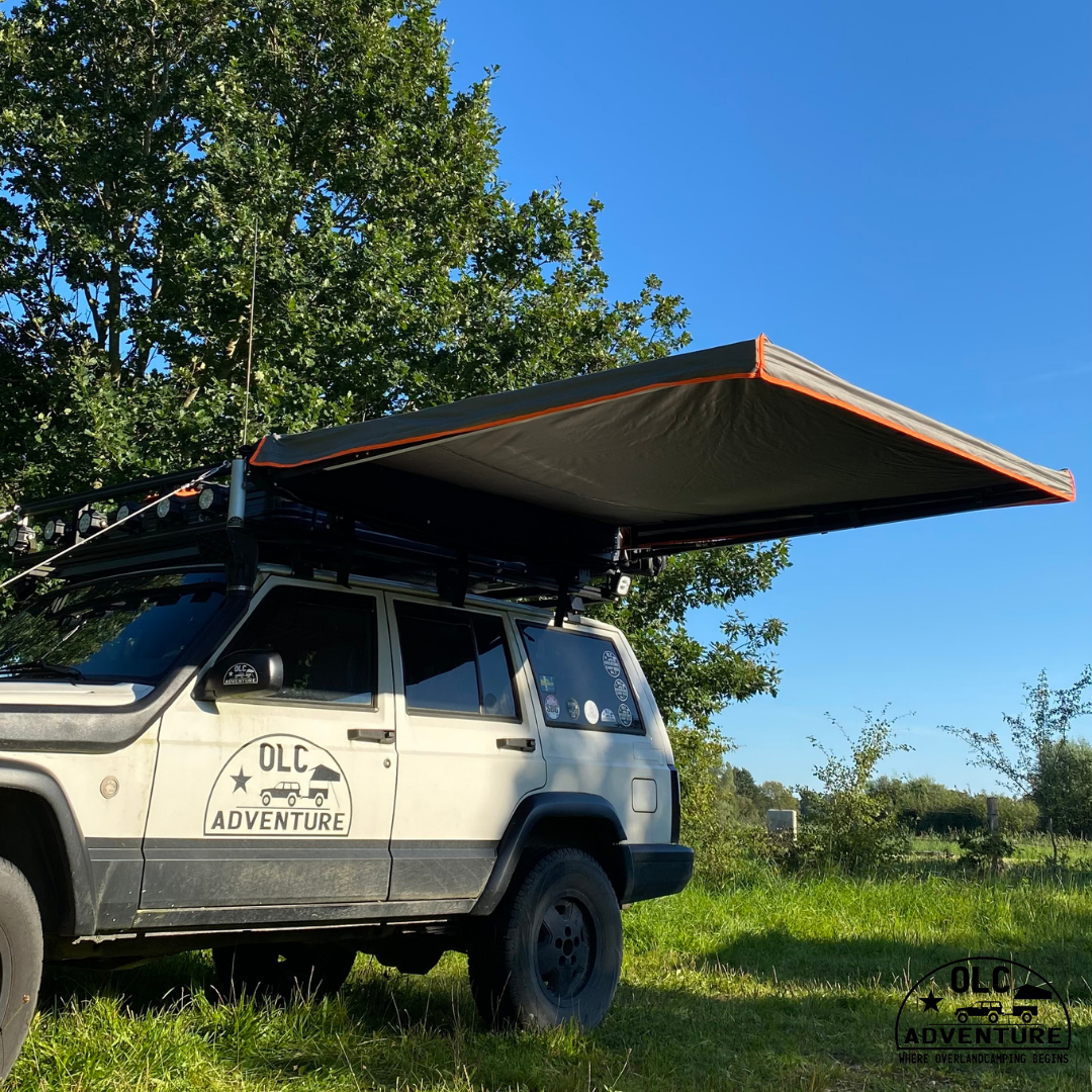 OLC Adventure - „Volksmarkise“ Seitenmarkise freitragend 2 m oder 2,5 m