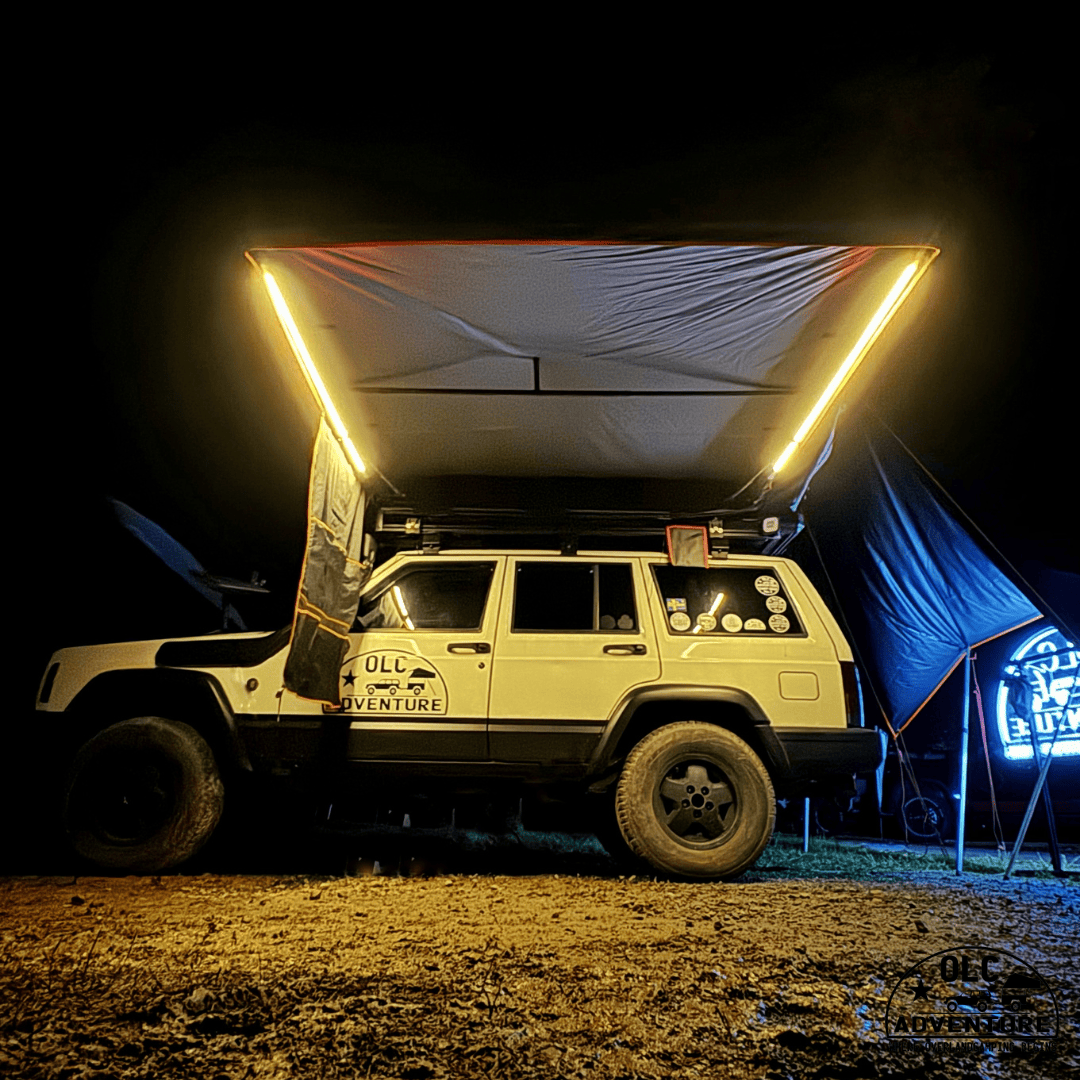 OLC Adventure - „Volksmarkise“ Seitenmarkise freitragend 2 m oder 2,5 m