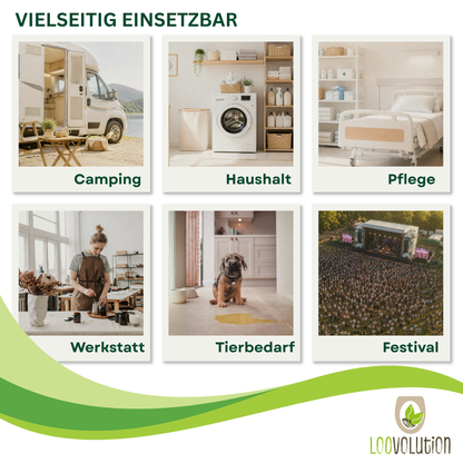 Loovolution® - Superabsorber Granulat zum aufsaugen jeglicher Flüssigkeiten