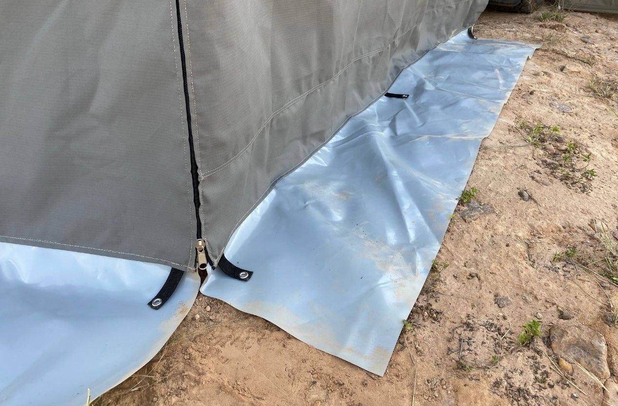 Quick Pitch - Seitenwand-Set 180° Markise