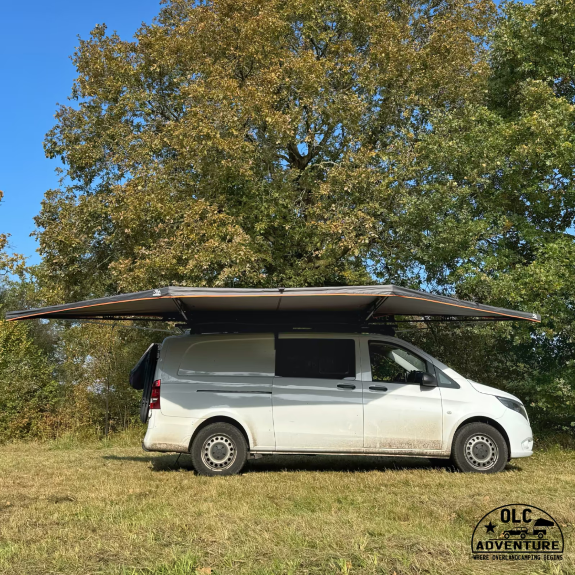 OLC Adventure - 180° freitragende Markise 2,1 m oder 2,5 m