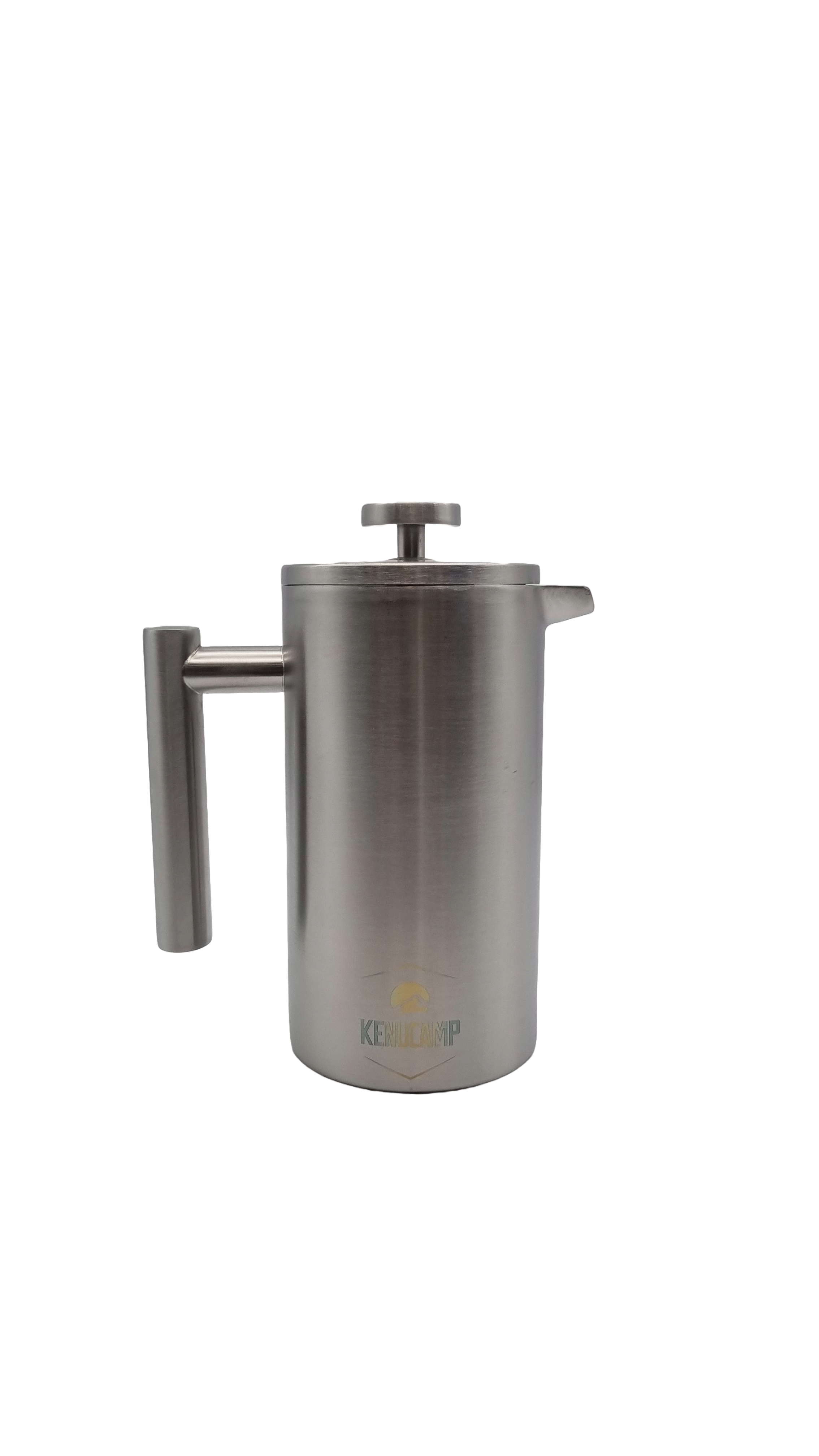 Kenucamp - French Press aus Edelstahl, Isolierend  - 800 ml