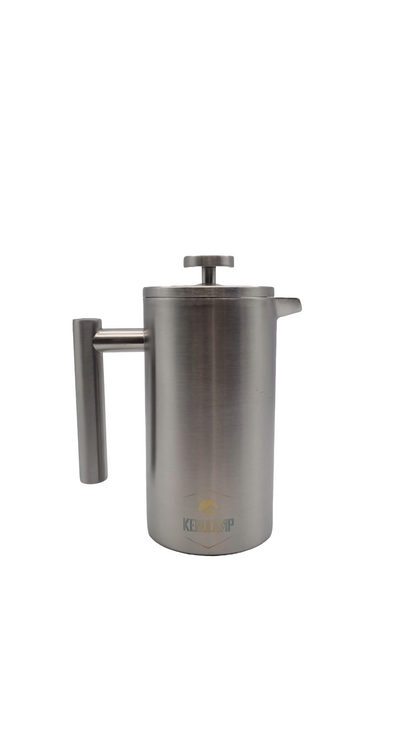 Kenucamp - French Press aus Edelstahl, Isolierend  - 800 ml