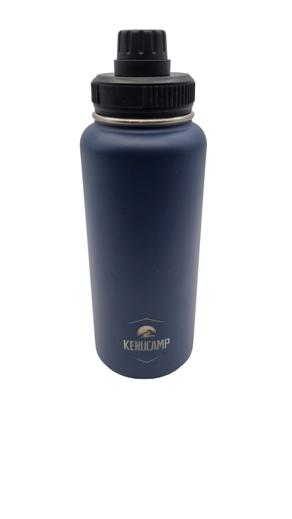 Kenucamp - Edelstahl-Trinkflasche, isolierend - 1000 ml