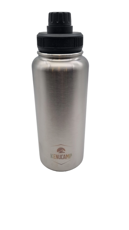 Kenucamp - Edelstahl-Trinkflasche, isolierend - 1000 ml