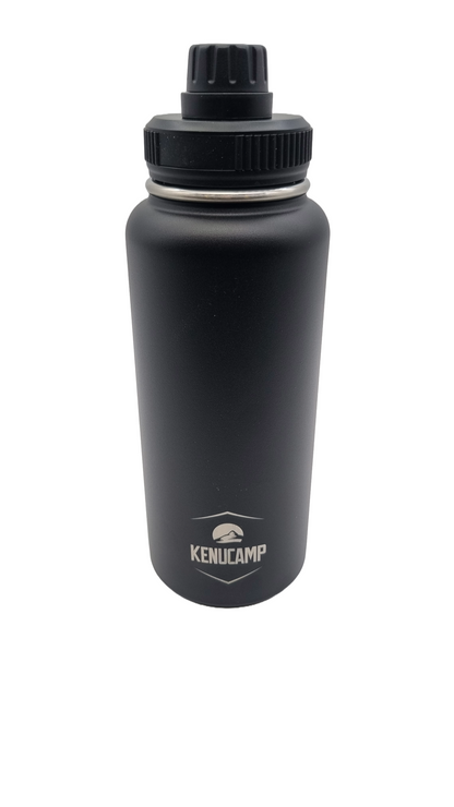 Kenucamp - Edelstahl-Trinkflasche, isolierend - 1000 ml