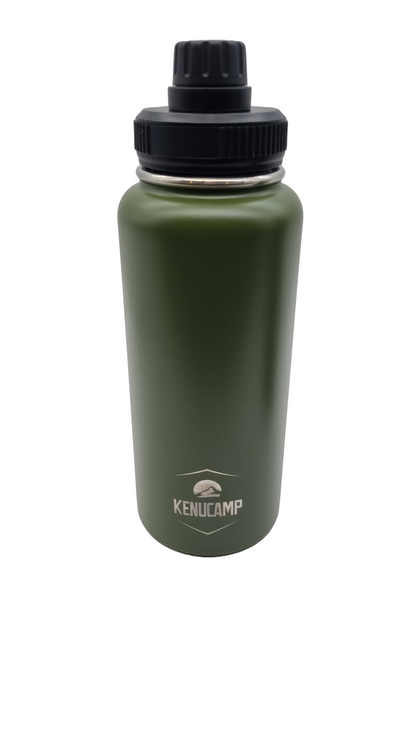 Kenucamp - Edelstahl-Trinkflasche, isolierend - 1000 ml