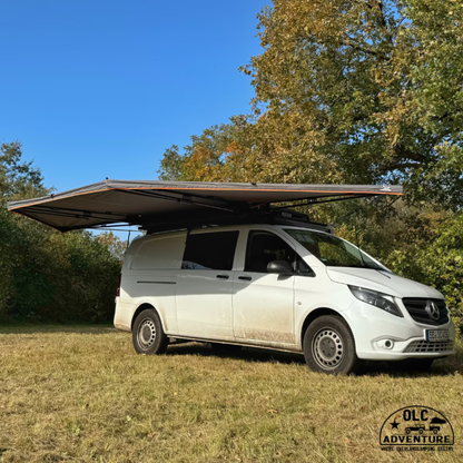 OLC Adventure - 180° freitragende Markise 2,1 m oder 2,5 m