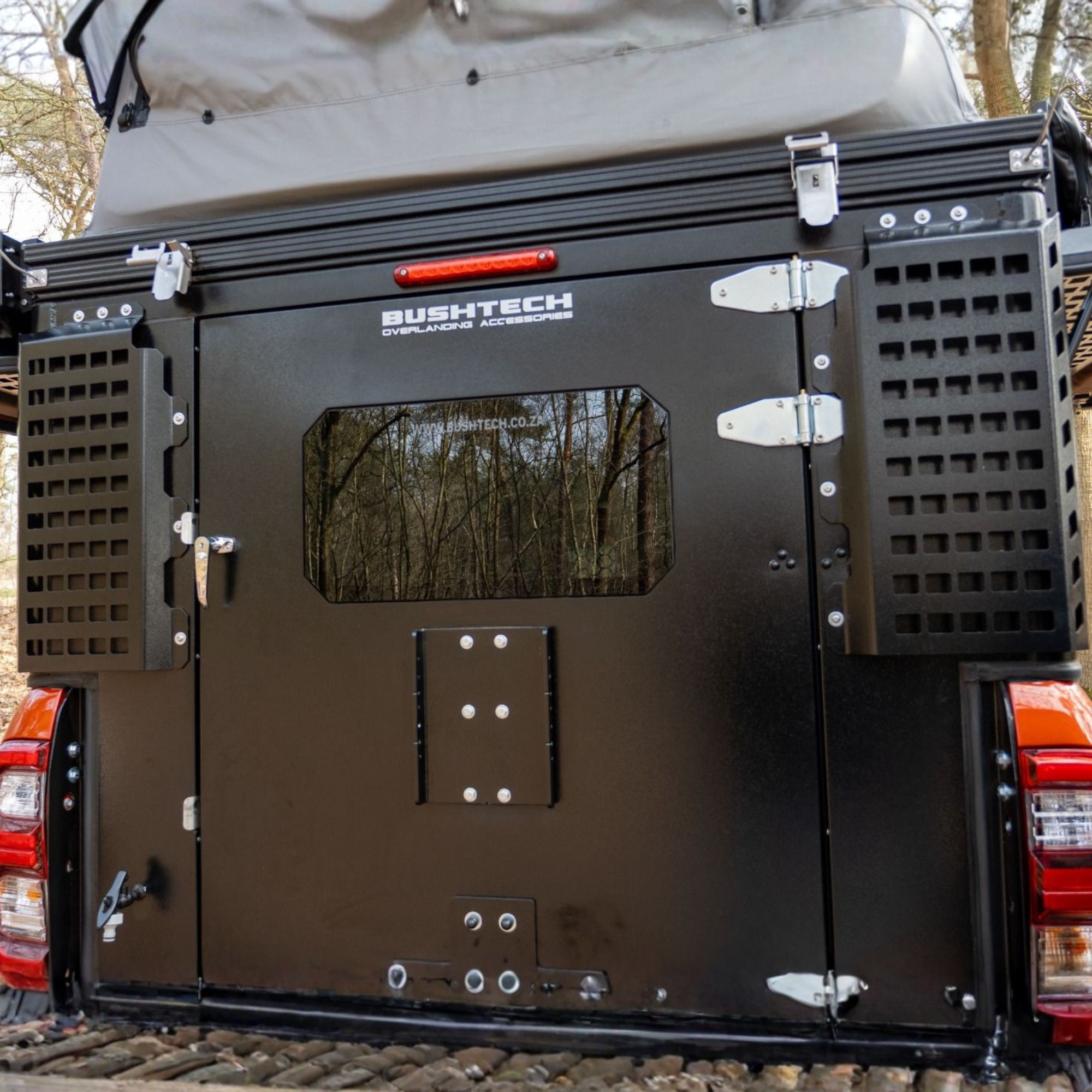 Bushtech - Bush Cabin Molle Platten Hintere Ecken