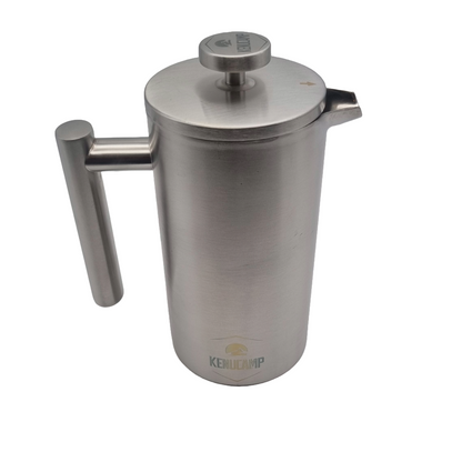 Kenucamp - French Press aus Edelstahl, Isolierend  - 800 ml