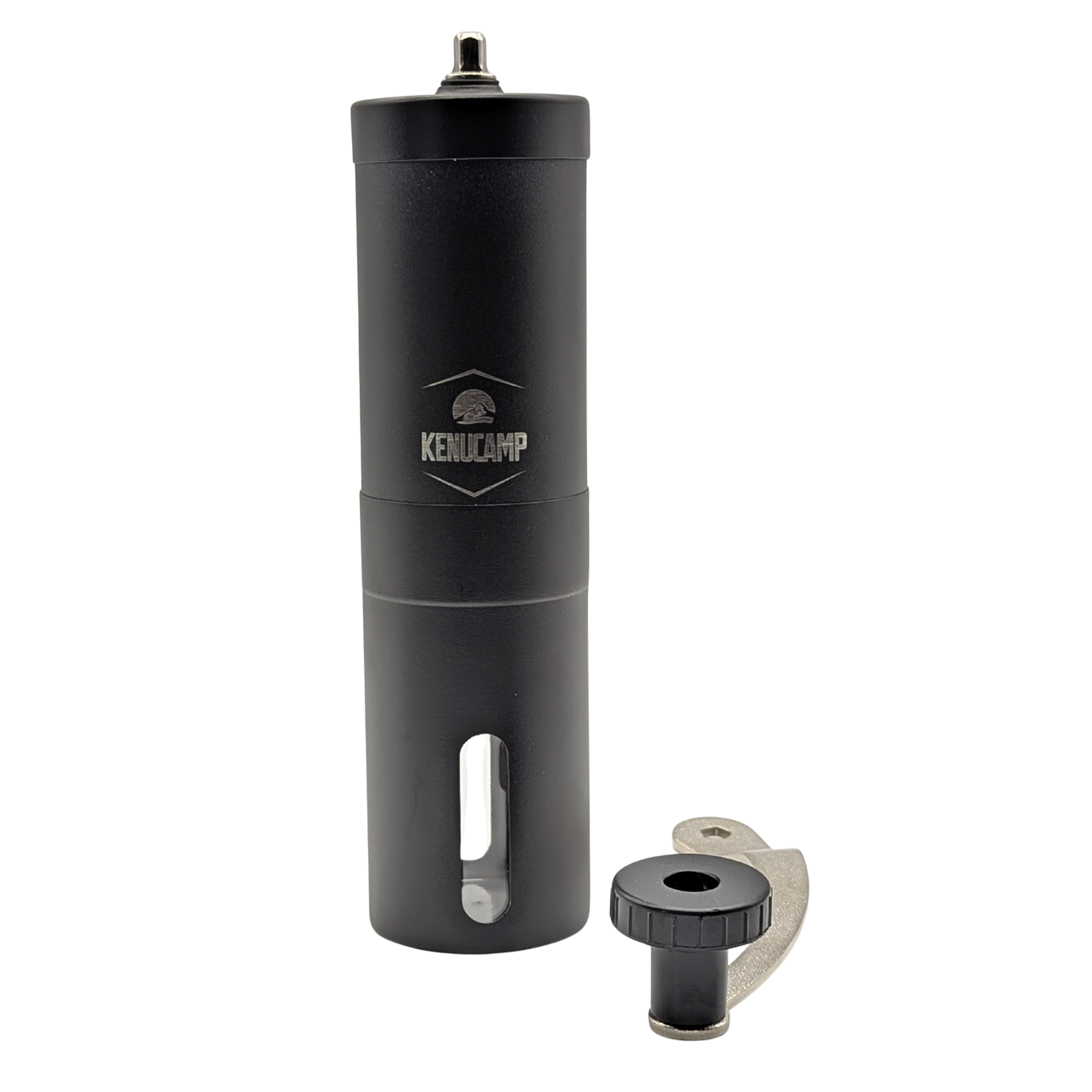 Kenucamp - Manuelle Kaffeemühle aus Edelstahl (2te Wahl)