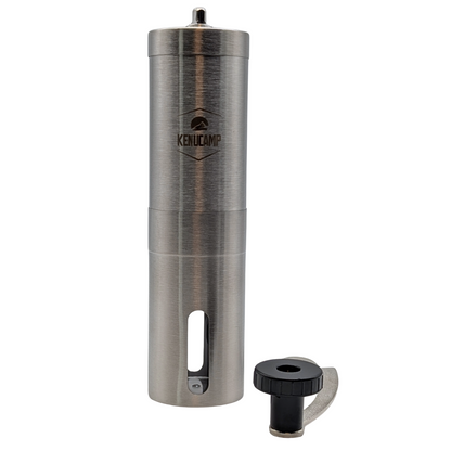 Kenucamp - Manuelle Kaffeemühle aus Edelstahl (2te Wahl)