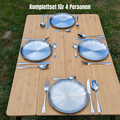 Kenucamp - Camping Besteckset 4 Personen
