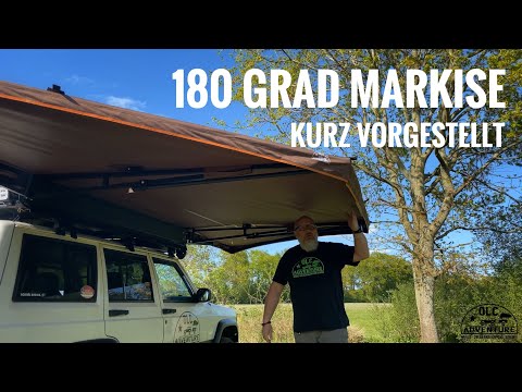 OLC Adventure - 180° freitragende Markise 2,1 m oder 2,5 m