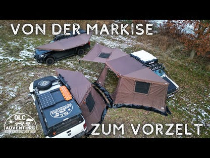 OLC Adventure - 180° freitragende Markise 2,1 m oder 2,5 m