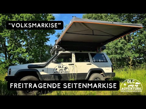 OLC Adventure - „Volksmarkise“ Seitenmarkise freitragend 2 m oder 2,5 m