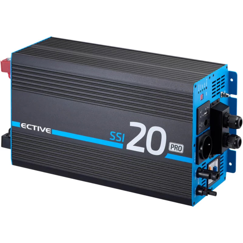 ECTIVE - SSI Pro Sinus Wechselrichter NSV, Batterieladegerät & MPPT-Solarladeregler