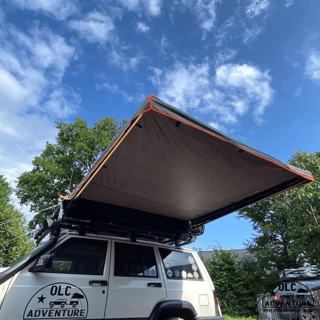 OLC Adventure - „Volksmarkise“ Seitenmarkise freitragend 2 m oder 2,5 m
