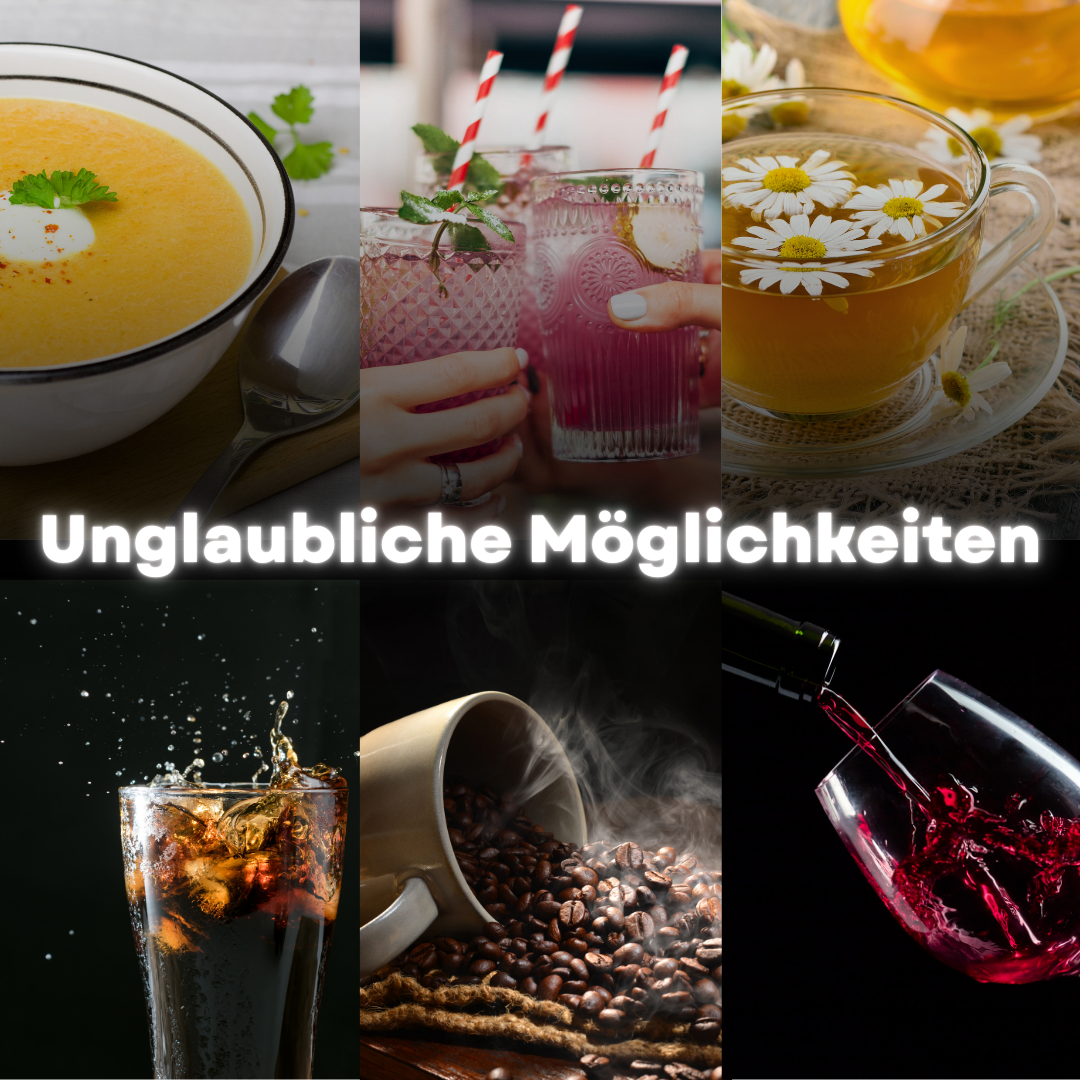 Kenucamp® -  2-in-1 Weinglas und Cocktailbecher, Doppelwandig – 410 ml